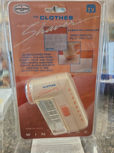 Windmere clothes shaver - windmere, cs-1cp