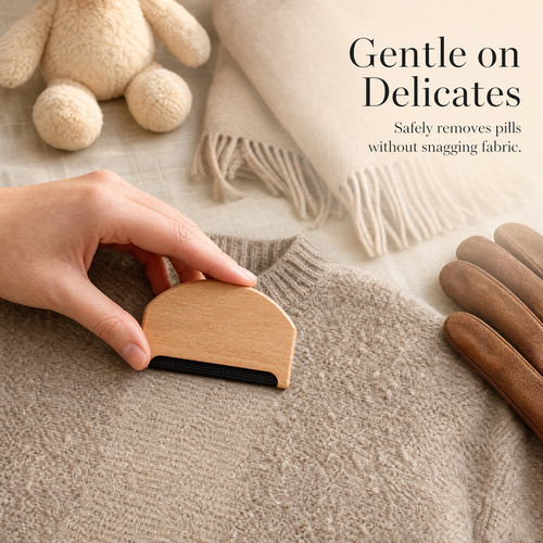 Fabric shaver manual wooden - manual,